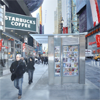 Hyperreal painting Walkin' NY by Denis Peterson