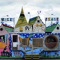 Hyperrealism painting Wacky Shack  by Denis Peterson