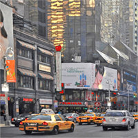 Hyperrealism painting Trust Me in midtown NYC by Denis Peterson