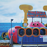 Hyperreal painting Yellow Submarine by Denis Peterson